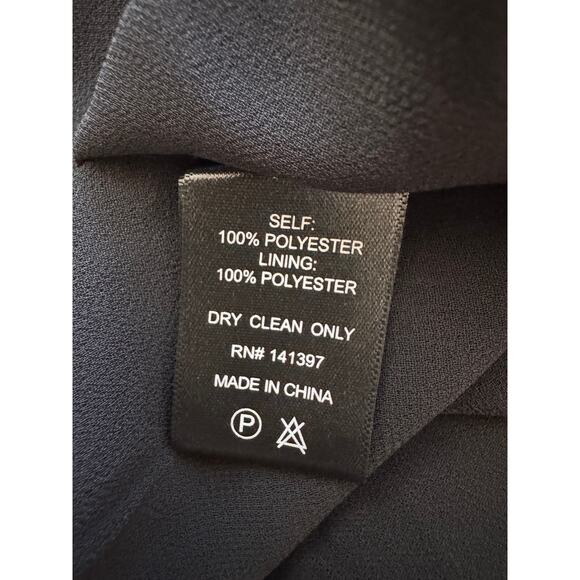 NEW ASTR THE LABEL Asymmetrical Puff Sleeve One Shoulder Satin Top Size S - Picture 6 of 8